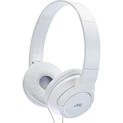 JVC Bedrade on-ear hoofdtelefoon HA-S180-WEF (wit) JVC Bedrade on-ear hoofdtelefoon HA-S180-WEF (wit)