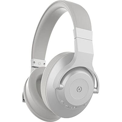 Celly ULTRABEATANCSV Bluetooth over-ear hoofdtelefoon met actieve ruisonderdrukking, grote draadloze hoofdtelefoon met geïntegreerde microfoon, 16 uur batterijduur, opvouwbaar Celly ULTRABEATANCSV Bluetooth over-ear hoofdtelefoon met actieve ruisonderdrukking, grote draadloze hoofdtelefoon met geïntegreerde microfoon, 16 uur batterijduur, opvouwbaar