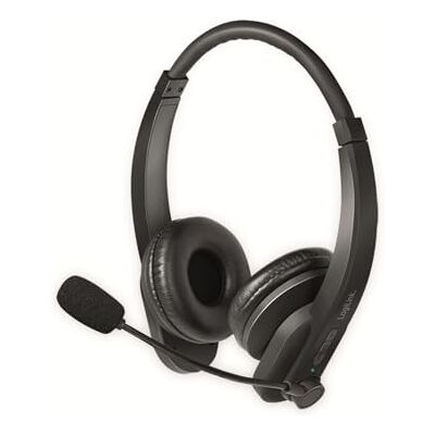 Logilink Bluetooth stereo headset, microfoon zwart standaard Logilink Bluetooth stereo headset, microfoon zwart standaard