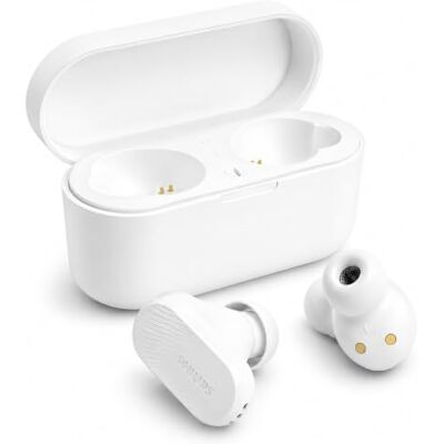 Philips TAT3509WT True Wireless in-ear Bluetooth-hoofdtelefoon, kleine knoppen, natuurlijk geluid. Dynamische bas, zakformaat, transparante oproepen, ideaal voor schakelen en uitzetten, wit Philips TAT3509WT True Wireless in-ear Bluetooth-hoofdtelefoon, kleine knoppen, natuurlijk geluid. Dynamische bas, zakformaat, transparante oproepen, ideaal voor schakelen en uitzetten, wit