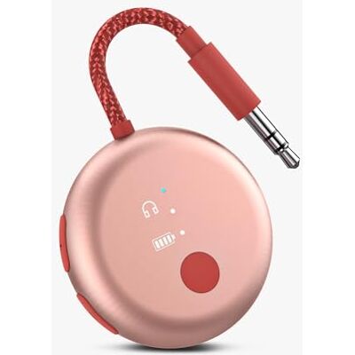 Avantree SoundJet R1 Bluetooth-vliegtuigadapter voor hoofdtelefoon en AirPods voor reizen, aptX Adaptive, 25 uur batterij, draadloze audiozender met Qualcomm-chip Avantree SoundJet R1 Bluetooth-vliegtuigadapter voor hoofdtelefoon en AirPods voor reizen, aptX Adaptive, 25 uur batterij, draadloze audiozender met Qualcomm-chip