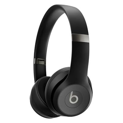 Beats Solo 4 Draadloze Bluetooth on-ear hoofdtelefoon, compatibel met Apple en Android, batterijlevensduur van 50 uur, mat zwart Beats Solo 4 Draadloze Bluetooth on-ear hoofdtelefoon, compatibel met Apple en Android, batterijlevensduur van 50 uur, mat zwart