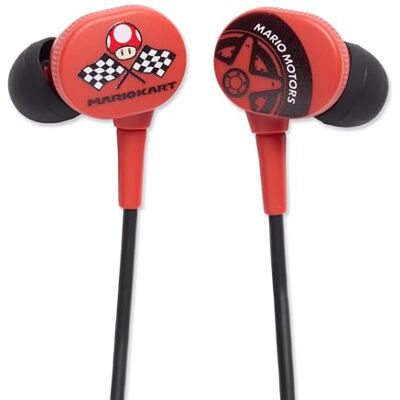 PowerA Bedrade hoofdtelefoon voor Nintendo Switch Mario Kart Motors, 3,5 mm, bekabeld, officiële licentie PowerA Bedrade hoofdtelefoon voor Nintendo Switch Mario Kart Motors, 3,5 mm, bekabeld, officiële licentie