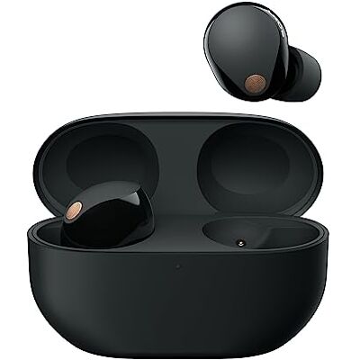 Sony WF-1000XM5 draadloze hoofdtelefoon met ruisonderdrukking, Bluetooth, in-ear hoofdtelefoon met microfoon, 36 uur batterijduur, snel opladen, IPX4, compatibel met iOS en Android, zwart Sony WF-1000XM5 draadloze hoofdtelefoon met ruisonderdrukking, Bluetooth, in-ear hoofdtelefoon met microfoon, 36 uur batterijduur, snel opladen, IPX4, compatibel met iOS en Android, zwart