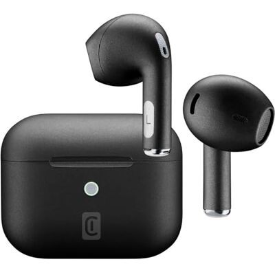 Cellular Line CRYSTAL TWS Bluetooth 5.0 draadloze in-ear hoofdtelefoon met oplaadhoes Environment Noise Cancelling Talk Time: 3,5 uur Opladen : 1,5 uur Bereik 10 m - Cellular Line CRYSTAL TWS Bluetooth 5.0 draadloze in-ear hoofdtelefoon met oplaadhoes Environment Noise Cancelling Talk Time: 3,5 uur Opladen : 1,5 uur Bereik 10 m -