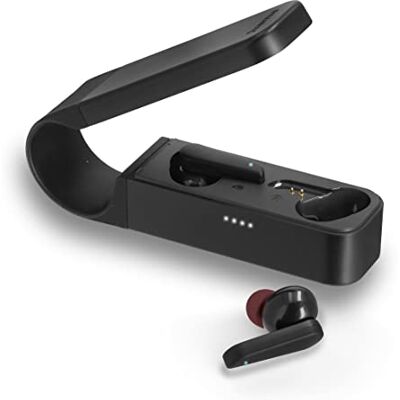 Hama Spirit Pocket Bluetooth-hoofdtelefoon (in-ear hoofdtelefoon met microfoon, True Wireless Earbuds met laadstation, bijzonder licht, 30 uur looptijd, draadloze hoofdtelefoon inclusief Hama Spirit Pocket Bluetooth-hoofdtelefoon (in-ear hoofdtelefoon met microfoon, True Wireless Earbuds met laadstation, bijzonder licht, 30 uur looptijd, draadloze hoofdtelefoon inclusief
