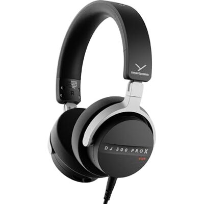 beyerdynamic DJ 300 PRO X CLUB Professionele 2-in-1 DJ-hoofdtelefoon met aanpasbare oorkappen en gesloten ontwerp voor professionele DJ's beyerdynamic DJ 300 PRO X CLUB Professionele 2-in-1 DJ-hoofdtelefoon met aanpasbare oorkappen en gesloten ontwerp voor professionele DJ's