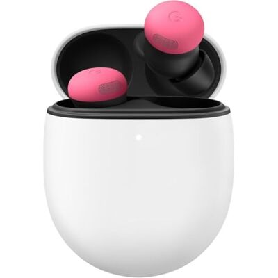 Google Pixel Buds Pro 2 Draadloze in-ear hoofdtelefoon met actieve ruisonderdrukking, Bluetooth-hoofdtelefoon, pioenroos roze Google Pixel Buds Pro 2 Draadloze in-ear hoofdtelefoon met actieve ruisonderdrukking, Bluetooth-hoofdtelefoon, pioenroos roze