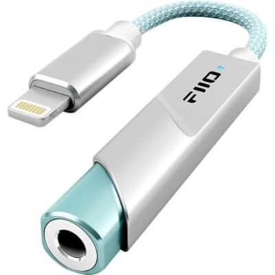 FiiO KA11 USB-dongle DAC en versterker (Lightning, zilver) FiiO KA11 USB-dongle DAC en versterker (Lightning, zilver)
