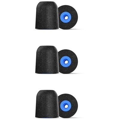 COMPLY P-serie reservebits van traagschuim, ontworpen voor Etymotic, NuForce, ISOtunes Pro, Q-Jays enz. Geluidsisolatie, ultiem comfort, veilige pasvorm, zwart, maat L (3 paar) COMPLY P-serie reservebits van traagschuim, ontworpen voor Etymotic, NuForce, ISOtunes Pro, Q-Jays enz. Geluidsisolatie, ultiem comfort, veilige pasvorm, zwart, maat L (3 paar)