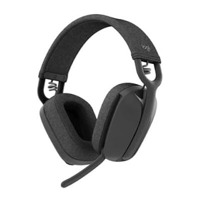 Logitech Zone Vibe Wireless Bluetooth hoofdtelefoon met ruisonderdrukkende microfoon gecertificeerd voor Microsoft Teams via native bluetooth, Mac/PC grafiet Logitech Zone Vibe Wireless Bluetooth hoofdtelefoon met ruisonderdrukkende microfoon gecertificeerd voor Microsoft Teams via native bluetooth, Mac/PC grafiet