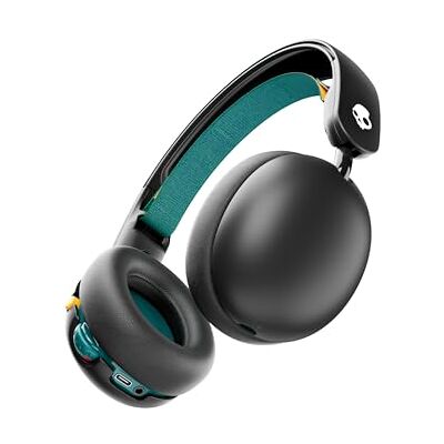 Skullcandy Grom draadloze hoofdtelefoon met volumebegrenzing en comfortabele pasvorm voor kinderen vanaf 6 jaar, tot 45 uur batterij, 3,5 mm back-up aux-kabel inbegrepen Skullcandy Grom draadloze hoofdtelefoon met volumebegrenzing en comfortabele pasvorm voor kinderen vanaf 6 jaar, tot 45 uur batterij, 3,5 mm back-up aux-kabel inbegrepen