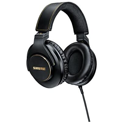 Shure Srh840A Oorhouder voor luisteren en zoeken, professionele breuk Professionele hoofdtelefoon, op maat gemaakte frequentierespons, gedetailleerd geluid, verstelbaar en opvouwbaar ontwerp Shure Srh840A Oorhouder voor luisteren en zoeken, professionele breuk Professionele hoofdtelefoon, op maat gemaakte frequentierespons, gedetailleerd geluid, verstelbaar en opvouwbaar ontwerp