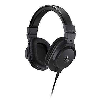 Yamaha HPH-MT5 Studio-koptelefoon Opvouwbare monitor-koptelefoon met 3 m kabel en 6,3 mm standaard stereo adapter plug zwart Yamaha HPH-MT5 Studio-koptelefoon Opvouwbare monitor-koptelefoon met 3 m kabel en 6,3 mm standaard stereo adapter plug zwart