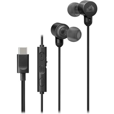 JVC USB Type-C, Hi-Res Audio, microfoon en volumeregeling, IPX2-certificering, D/A-converter vermindert ruis en geluidsdegradatie HA-FR29UC-B (zwart) JVC USB Type-C, Hi-Res Audio, microfoon en volumeregeling, IPX2-certificering, D/A-converter vermindert ruis en geluidsdegradatie HA-FR29UC-B (zwart)