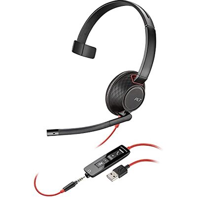 Plantronics Blackwire 3215 USB-C bedrade headset Mono met boommicrofoon PC/Mac-verbinding via USB-C of mobiele telefoon/tablet via 3,5 mm jack-connector Compatibel: Teams enz. Plantronics Blackwire 3215 USB-C bedrade headset Mono met boommicrofoon PC/Mac-verbinding via USB-C of mobiele telefoon/tablet via 3,5 mm jack-connector Compatibel: Teams enz.