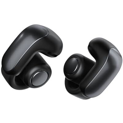 Bose Ultra Open Earbuds, oordopjes met OpenAudio-technologie, open draadloze stereo-hoofdtelefoon, tot 48 uur batterijduur, zwart Bose Ultra Open Earbuds, oordopjes met OpenAudio-technologie, open draadloze stereo-hoofdtelefoon, tot 48 uur batterijduur, zwart