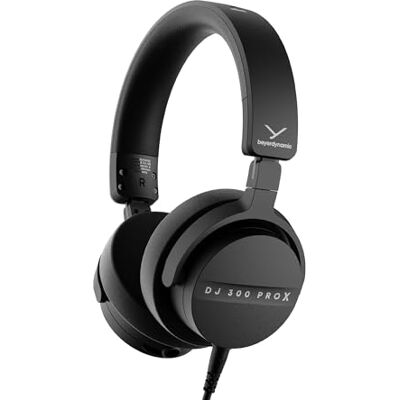beyerdynamic DJ 300 PRO X, professionele 2-in-1 DJ-hoofdtelefoon, over-ear over-ear verandering als stijl- en flexibele gebruiksfunctie voor professionele DJ's beyerdynamic DJ 300 PRO X, professionele 2-in-1 DJ-hoofdtelefoon, over-ear over-ear verandering als stijl- en flexibele gebruiksfunctie voor professionele DJ's