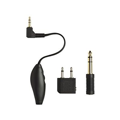 Shure Jsh Eaadpt Set met volumeregelaar + mini-adapter – jack/jack 6,35 + vliegtuigadapter Shure Jsh Eaadpt Set met volumeregelaar + mini-adapter – jack/jack 6,35 + vliegtuigadapter