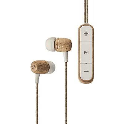 Energy Sistem Earphones Eco Bluetooth Headset Beech Wood Oortelefoon (in-ear, duurzaam hout, hennepkabel, microfoon, USB type C, Bluetooth 5.1) Beuken Energy Sistem Earphones Eco Bluetooth Headset Beech Wood Oortelefoon (in-ear, duurzaam hout, hennepkabel, microfoon, USB type C, Bluetooth 5.1) Beuken