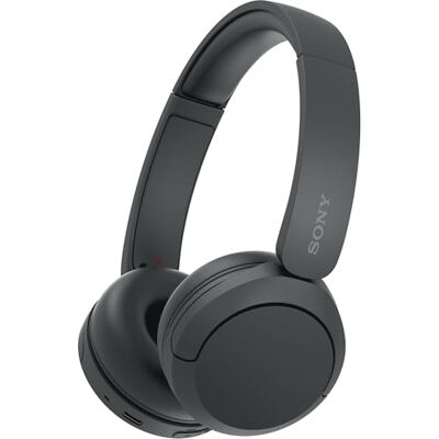 Sony WH-CH520 Draadloze Bluetooth-headset met ruisonderdrukking, geïntegreerde microfoon, batterijduur tot 50 uur en snel opladen, zwart Sony WH-CH520 Draadloze Bluetooth-headset met ruisonderdrukking, geïntegreerde microfoon, batterijduur tot 50 uur en snel opladen, zwart