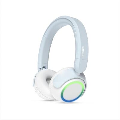 Philips TAK4200PK Draadloze over-ear hoofdtelefoon voor kinderen, 4200-serie, opvouwbaar, beperkt volume, audio delen, 3,5 mm en USB-C-kabel inbegrepen, roze Philips TAK4200PK Draadloze over-ear hoofdtelefoon voor kinderen, 4200-serie, opvouwbaar, beperkt volume, audio delen, 3,5 mm en USB-C-kabel inbegrepen, roze