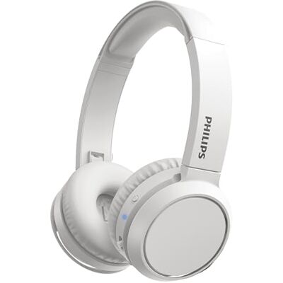 Philips audio Supra-Auxral H4205Wt/00 draadloze koptelefoon, uitgerust met een knop voor basversterking (bluetooth, 29 uur luistertijd, snellaadfunctie, geluidsisolerend), matwit Philips audio Supra-Auxral H4205Wt/00 draadloze koptelefoon, uitgerust met een knop voor basversterking (bluetooth, 29 uur luistertijd, snellaadfunctie, geluidsisolerend), matwit