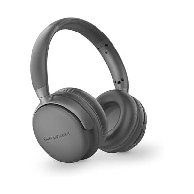Energy Sistem Studio Plus Bluetooth-hoofdtelefoon (FM-radio, 45 uur batterij, microSD-mp3-speler, Deep Bass, eiwitrijke oorkussens en elastisch geheugenschuim) grijs Energy Sistem Studio Plus Bluetooth-hoofdtelefoon (FM-radio, 45 uur batterij, microSD-mp3-speler, Deep Bass, eiwitrijke oorkussens en elastisch geheugenschuim) grijs
