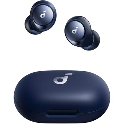 soundcore by Anker Space A40 draadloze oordopjes met actieve ruisonderdrukking, 50 u speeltijd, 10 u speeltijd na 1 lading, LDAC Hi-Res Sound, comfortabel, 6 microfoons, draadloos laden, snelladen soundcore by Anker Space A40 draadloze oordopjes met actieve ruisonderdrukking, 50 u speeltijd, 10 u speeltijd na 1 lading, LDAC Hi-Res Sound, comfortabel, 6 microfoons, draadloos laden, snelladen