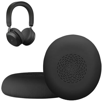 kwmobile 2 x oorkussens compatibel met Jabra Evolve 2 75 pad schuimrubberen oorkussens voor hoofdtelefoon mat zwart kwmobile 2 x oorkussens compatibel met Jabra Evolve 2 75 pad schuimrubberen oorkussens voor hoofdtelefoon mat zwart