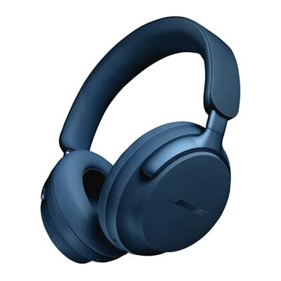 Bose QuietComfort Ultra draadloze hoofdtelefoon met ruisonderdrukking met ruimtelijke audio, on-ear hoofdtelefoon met geïntegreerde microfoon, tot 24 uur batterijduur, spaceblauw, gelimiteerde editie Bose QuietComfort Ultra draadloze hoofdtelefoon met ruisonderdrukking met ruimtelijke audio, on-ear hoofdtelefoon met geïntegreerde microfoon, tot 24 uur batterijduur, spaceblauw, gelimiteerde editie