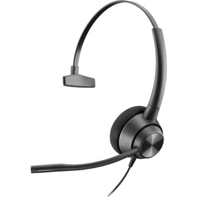 PLT Plantronics EncorePro 310 Monaural koptelefoon Mono One Size zwart PLT Plantronics EncorePro 310 Monaural koptelefoon Mono One Size zwart