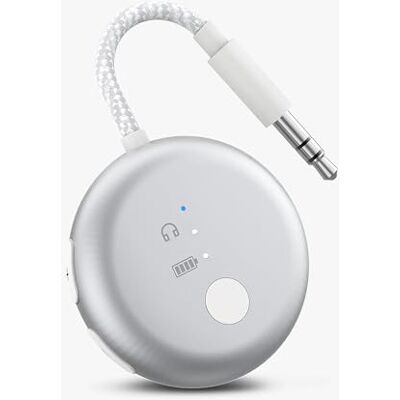 Avantree SoundJet R1 Bluetooth-vliegtuigadapter voor hoofdtelefoon en AirPods voor reizen, aptX Adaptive, 25 uur batterij, draadloze audiozender met Qualcomm-chip Avantree SoundJet R1 Bluetooth-vliegtuigadapter voor hoofdtelefoon en AirPods voor reizen, aptX Adaptive, 25 uur batterij, draadloze audiozender met Qualcomm-chip
