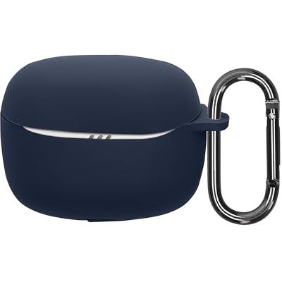 kwmobile Hoofdtelefoonhoes compatibel met JBL Tune Beam 2, siliconen beschermhoes, donkerblauw kwmobile Hoofdtelefoonhoes compatibel met JBL Tune Beam 2, siliconen beschermhoes, donkerblauw