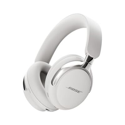 Bose QuietComfort Ultra hoofdtelefoon (2e generatie) Bluetooth: draadloze hoofdtelefoon met ruimtelijk geluid, over-ear, ruisonderdrukking met geïntegreerde microfoon, tot 30 uur luistertijd, wolkenwit Bose QuietComfort Ultra hoofdtelefoon (2e generatie) Bluetooth: draadloze hoofdtelefoon met ruimtelijk geluid, over-ear, ruisonderdrukking met geïntegreerde microfoon, tot 30 uur luistertijd, wolkenwit