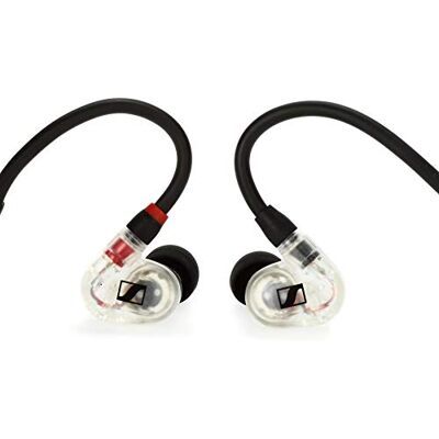 Sennheiser In-ear audio-monitor, transparant, bedraad (508941) Dynamische transducer met 3,5 mm jack-kabel en ooradapters voor bewaking, herhaling en prestaties Sennheiser In-ear audio-monitor, transparant, bedraad (508941) Dynamische transducer met 3,5 mm jack-kabel en ooradapters voor bewaking, herhaling en prestaties