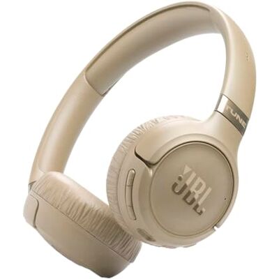 JBL Tune 680 NC Casque Supra-Auriculaire sans Fil, Beige JBL Tune 680 NC Casque Supra-Auriculaire sans Fil, Beige