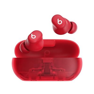 Beats Solo Buds Draadloze Bluetooth-hoofdtelefoon, batterijduur van 18 uur, compatibel met Apple en Android, geïntegreerde microfoon, transparant rood (vorige versie) Beats Solo Buds Draadloze Bluetooth-hoofdtelefoon, batterijduur van 18 uur, compatibel met Apple en Android, geïntegreerde microfoon, transparant rood (vorige versie)