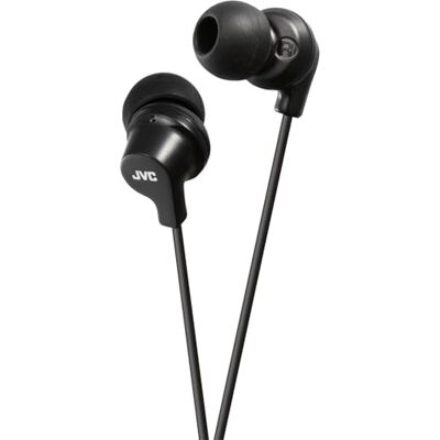 JVC Krachtig geluid bedrade in-ear hoofdtelefoon HA-FX10-B (zwart) JVC Krachtig geluid bedrade in-ear hoofdtelefoon HA-FX10-B (zwart)