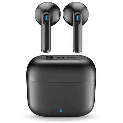 Cellular Line Écouteurs intra-auriculaires sans fil Wavy avec étui de charge, connexion automatique, commandes tactiles et jusqu'à 16 heures d'autonomie totale, noir Cellular Line Écouteurs intra-auriculaires sans fil Wavy avec étui de charge, connexion automatique, commandes tactiles et jusqu'à 16 heures d'autonomie totale, noir