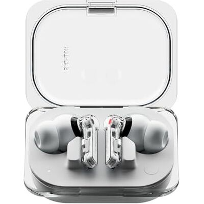 Nothing Ear (a) draadloze bluetooth-hoofdtelefoon met actieve ruisonderdrukking, Bass Enhance-algoritme en tot 42,5 uur luistertijd, wit Nothing Ear (a) draadloze bluetooth-hoofdtelefoon met actieve ruisonderdrukking, Bass Enhance-algoritme en tot 42,5 uur luistertijd, wit