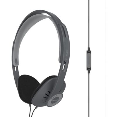 Koss KPH30iK Hi-FI on-ear hoofdtelefoon, bekabeld, zwart, microfoon, volume instelbaar Koss KPH30iK Hi-FI on-ear hoofdtelefoon, bekabeld, zwart, microfoon, volume instelbaar
