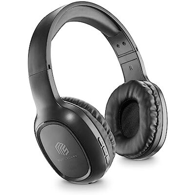 Music Sound HEADBAND Bluetooth Basic Bluetooth-hoofdtelefoon met uittrekbare hoofdband PlayTime 14h kleur zwart Music Sound HEADBAND Bluetooth Basic Bluetooth-hoofdtelefoon met uittrekbare hoofdband PlayTime 14h kleur zwart