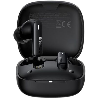 Baseus Bowie E19 draadloze hoofdtelefoon Bluetooth 5.3 grote bas 12 mm driver IPX5 waterdicht 30 uur looptijd Baseus Bowie E19 draadloze hoofdtelefoon Bluetooth 5.3 grote bas 12 mm driver IPX5 waterdicht 30 uur looptijd