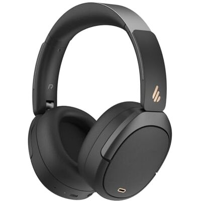 Edifier W80 Hi-Res over-ear hoofdtelefoon, geluidsarm, zwart Edifier W80 Hi-Res over-ear hoofdtelefoon, geluidsarm, zwart