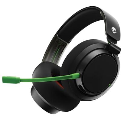 Skullcandy SLYR Pro Multiplatformonafhankelijke gaming-headset, draadloos, met USB-A-zender met ultrahoge latentie, compatibel met Xbox, PC, Nintendo Switch of PlayStation zwart/groen Skullcandy SLYR Pro Multiplatformonafhankelijke gaming-headset, draadloos, met USB-A-zender met ultrahoge latentie, compatibel met Xbox, PC, Nintendo Switch of PlayStation zwart/groen