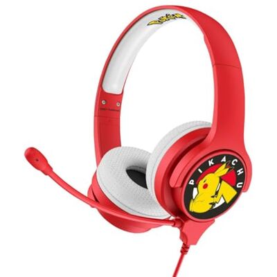 OTL Technlogies Pokemon interactieve hoofdtelefoon, bekabeld, microfoon inbegrepen, voor kinderen (officieel gelicentieerd product) OTL Technlogies Pokemon interactieve hoofdtelefoon, bekabeld, microfoon inbegrepen, voor kinderen (officieel gelicentieerd product)