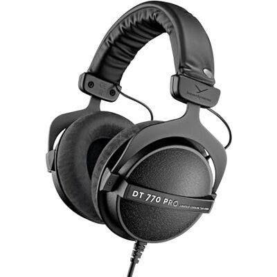 beyerdynamic DT 770 PRO 250 Ohm studiohoofdtelefoon, gesloten, zwart, gelimiteerde editie beyerdynamic DT 770 PRO 250 Ohm studiohoofdtelefoon, gesloten, zwart, gelimiteerde editie