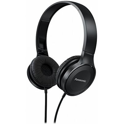 Panasonic RP-HF100ME-K In-ear hoofdtelefoon, 10-23.000 Hz, 30 mm converter, compact, opvouwbaar, zwart Panasonic RP-HF100ME-K In-ear hoofdtelefoon, 10-23.000 Hz, 30 mm converter, compact, opvouwbaar, zwart