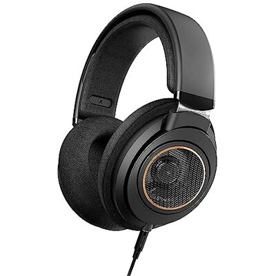 Philips Audio Hoofdtelefoon, bekabeld, ideaal voor laptop, tablet en smartphone/buitengewoon comfort, hoogwaardig design, 3 m kabel SHP9600/00, zwart/goud Philips Audio Hoofdtelefoon, bekabeld, ideaal voor laptop, tablet en smartphone/buitengewoon comfort, hoogwaardig design, 3 m kabel SHP9600/00, zwart/goud